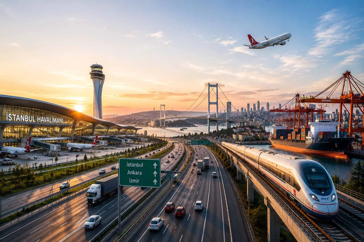 Modern infrastructure supporting investment in Turkey