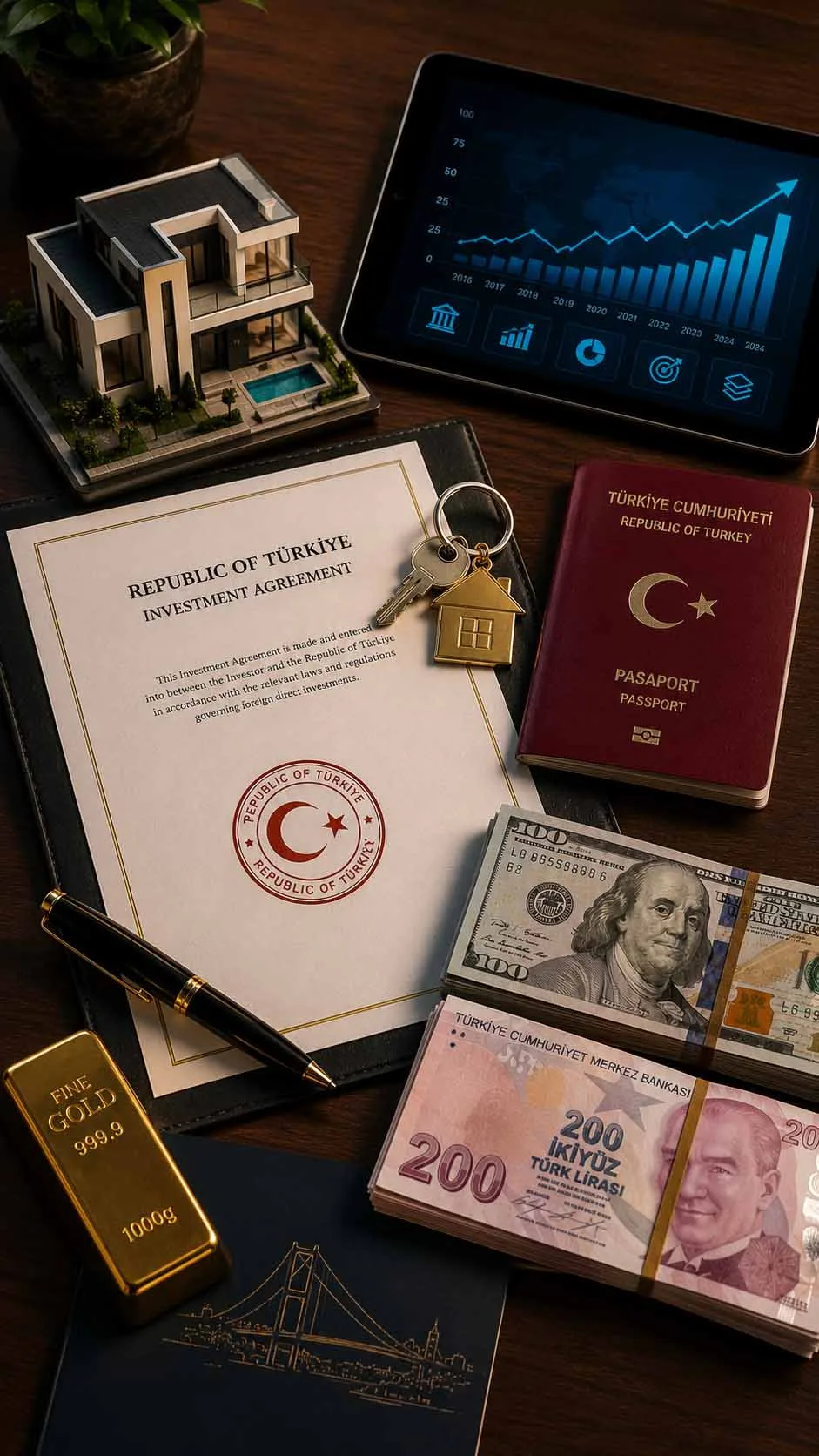 Investment types and legal thresholds for Turkish citizenship by investment